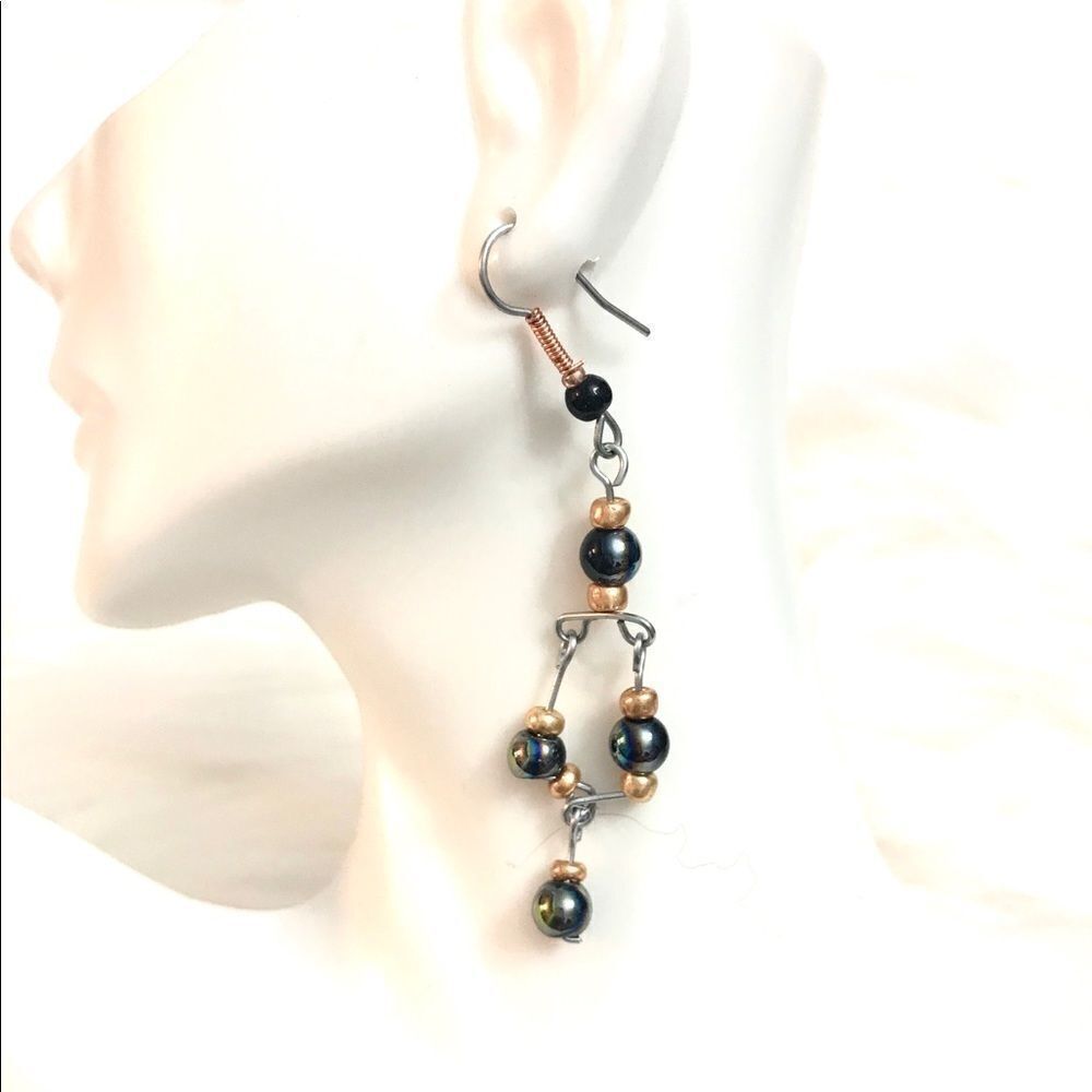 Beaded
Dangle Earrings  